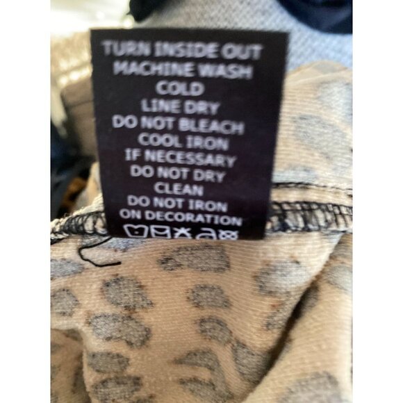 Voodoo Vixen Leopard Print Skinny Pant S - Picture 6 of 6